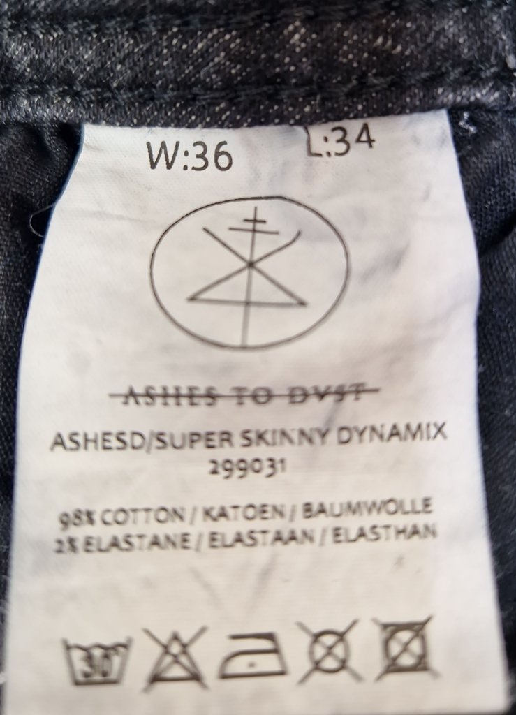 Джинсы мужские ASHES TO DVST, фото 4