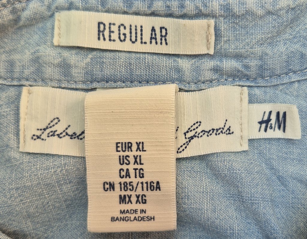 Рубашка мужская H&M, фото 3