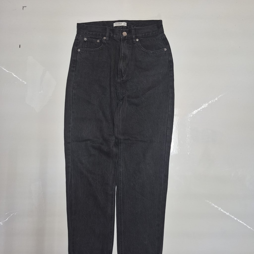 Женские джинсы PULL&BEAR чёрные, фото 1