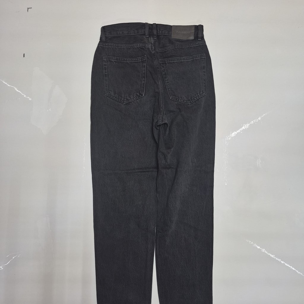 Женские джинсы PULL&BEAR чёрные, фото 2