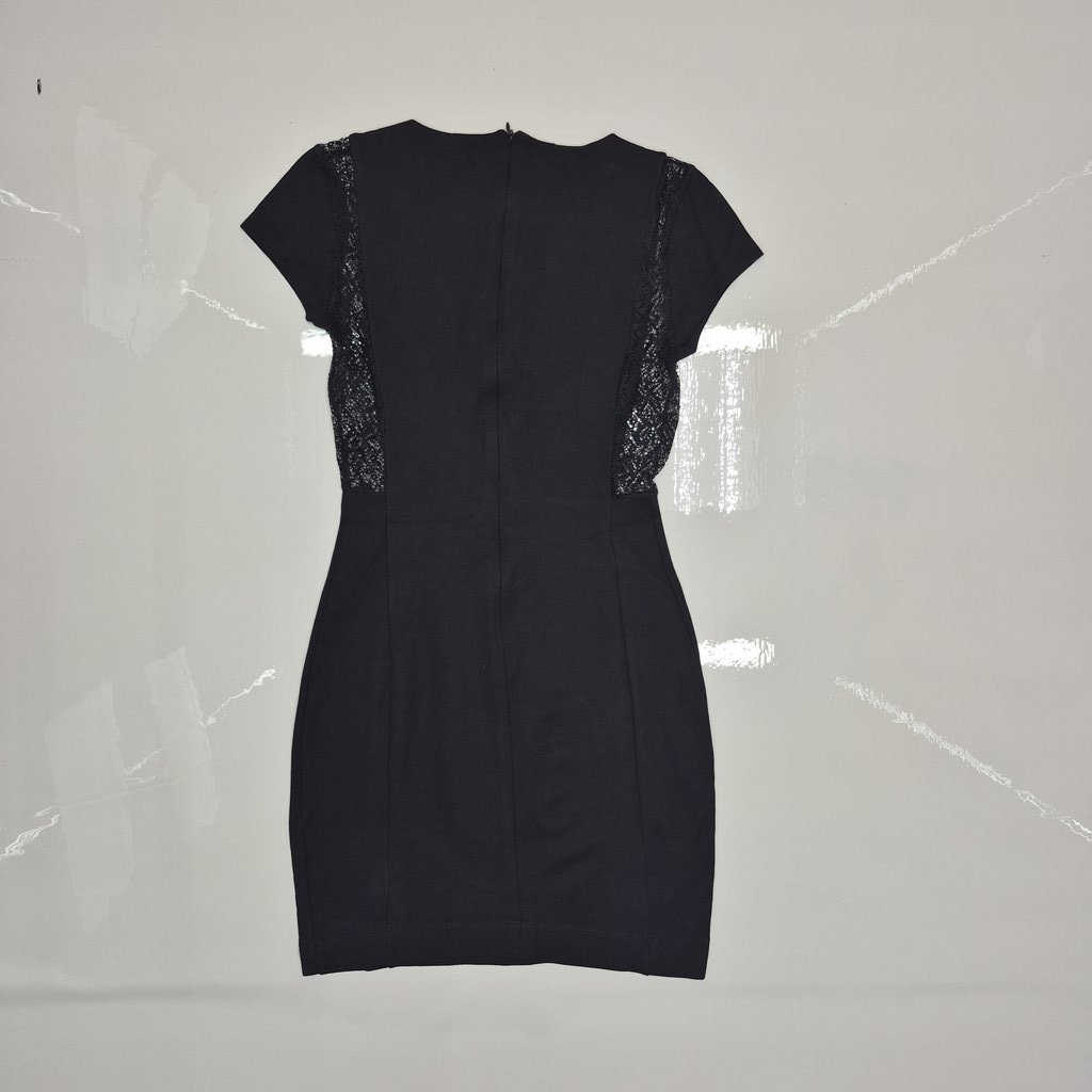 Платье женское ZARA, чёрное, фото 2